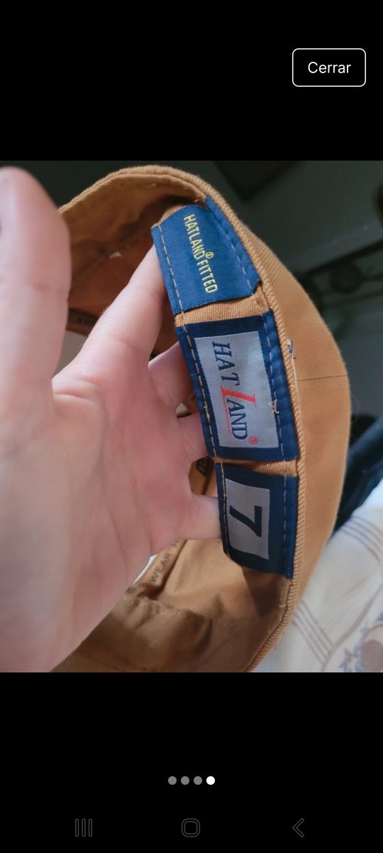 Gorra NY Yankees Beige