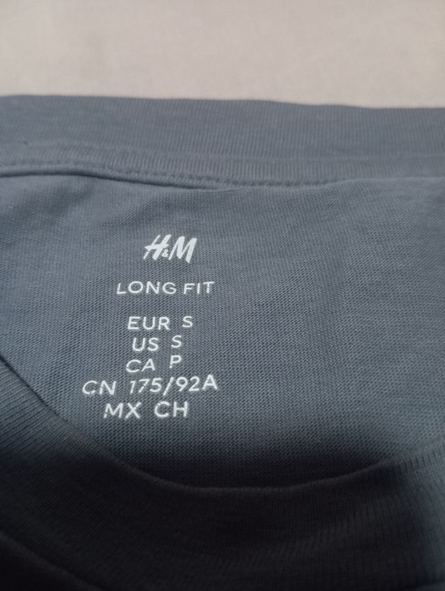 4 Camisetas Hombre S- H&M