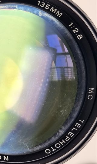 Canon FD Objetivo manual 135mm VIVITAR (LEER)