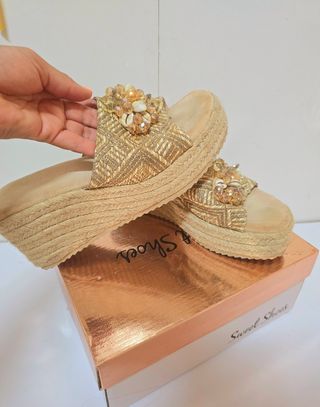 Sandalias plataforma 37
