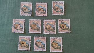 Francobolli Castelli d'Italia - lire 550