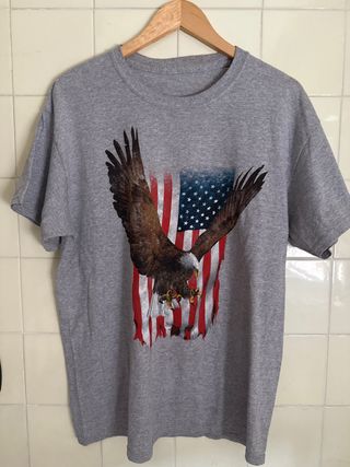 Camiseta águila EEUU vintage
