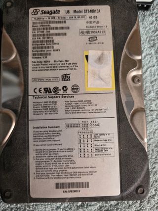 8 Discos duros - Maxtor, Seagate, WD