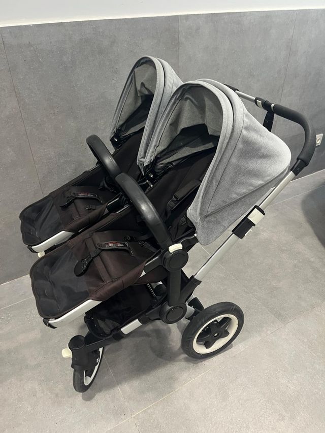 Bugaboo Burro Twin Preto