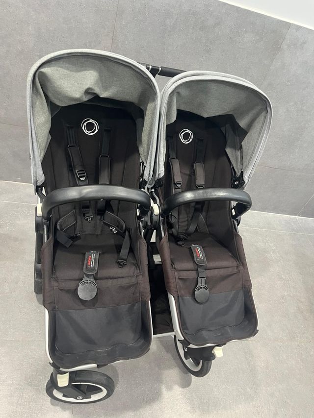 Bugaboo Burro Twin Preto