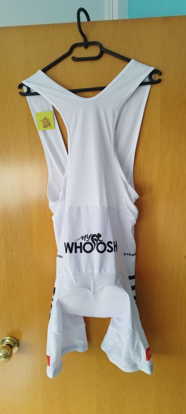 Culotte ciclismo UAE Team Emirates blanco