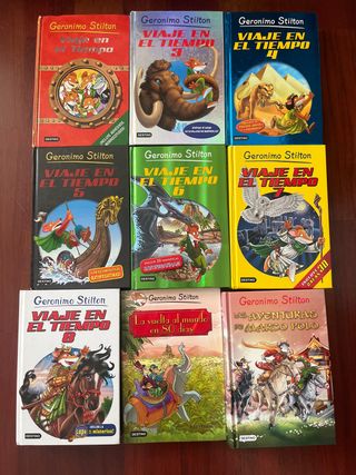 Libros Geronimo Stilton: Viaje en el Tiempo