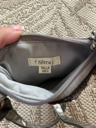 Bolso Sfera niña-rojo dorado