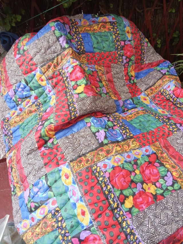 Manta patchwork infantil