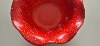 Ciotola rossa vintage