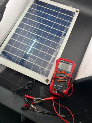 Placa solar 10W flexible