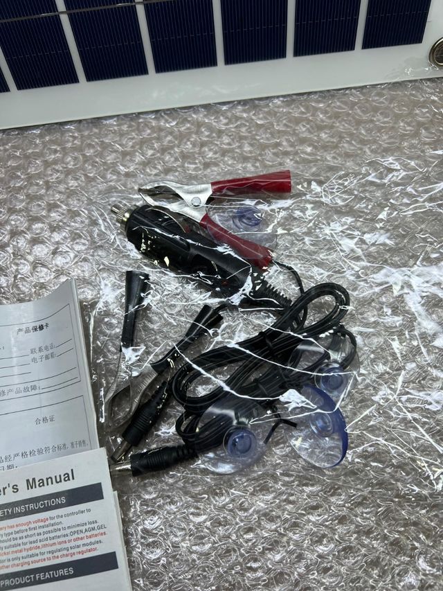 Placa solar 10W flexible