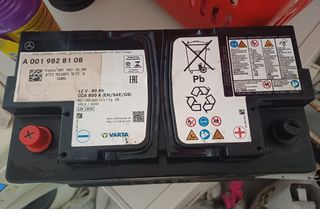 Batería 80ah para reparar o para un apaño