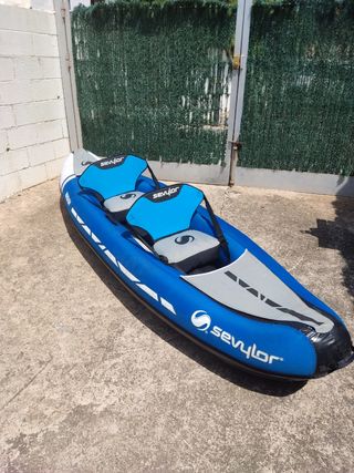 Kayak inflable Sevylor Wabash 1/2 plazas