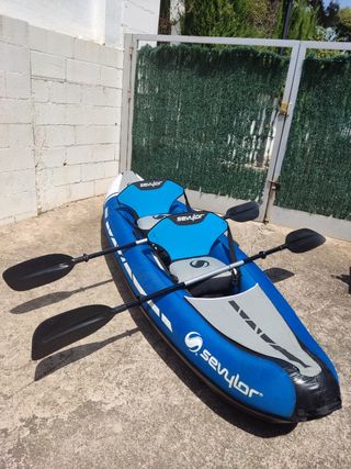 Kayak inflable Sevylor Wabash 1/2 plazas