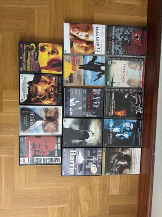 Lote 43 películas DVD - Acción, Drama, Terror...