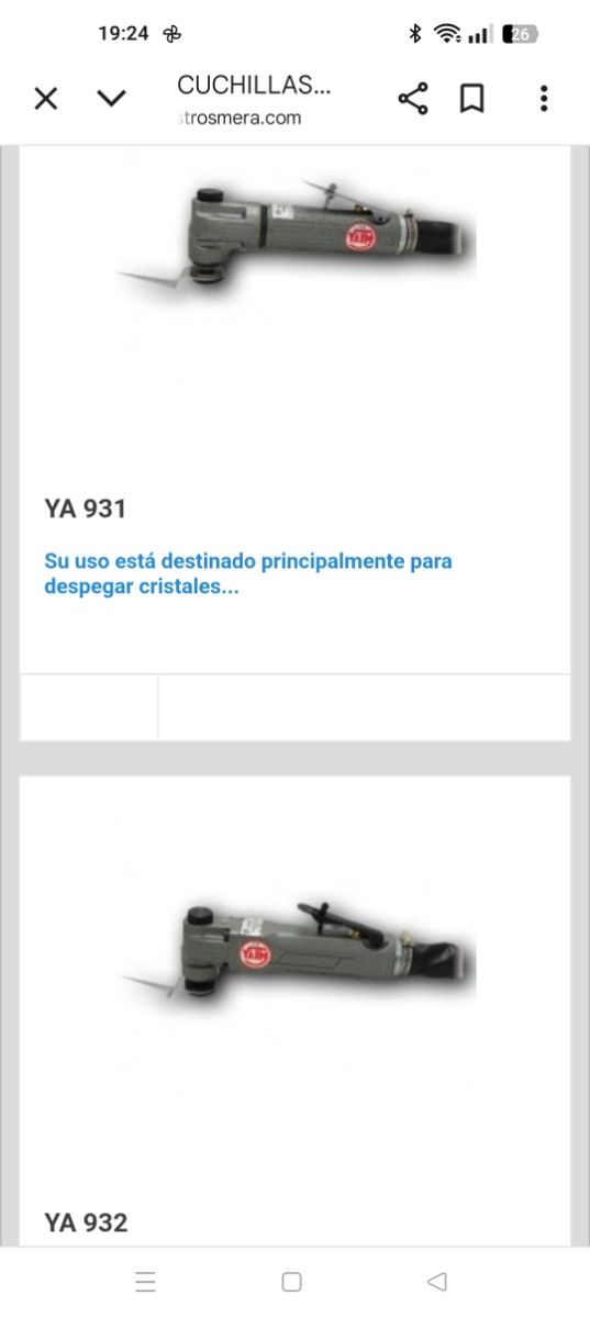 CUCHILLAS Desmontalunas para YA 931 YA 932 Nuevas