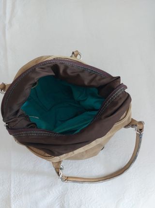 Bolso Gabs piel beige-marrón