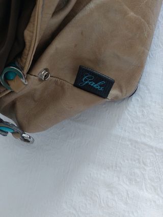 Bolso Gabs piel beige-marrón