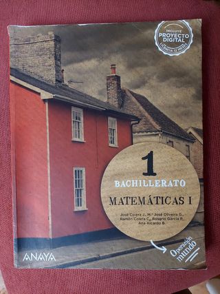 Matemáticas I.