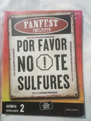 Proyecto: FanFest - Química 2 Bachillerato