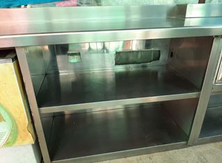 Mueble Cafetera de acero inoxidable para barra