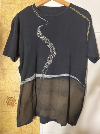 Camiseta Armand Basi XL - Negra/Marrón