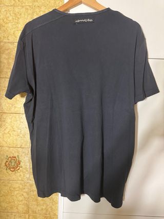 Camiseta Armand Basi XL - Negra/Marrón