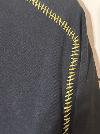 Camiseta Armand Basi XL - Negra/Marrón