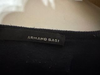 Camiseta Armand Basi XL - Negra/Marrón