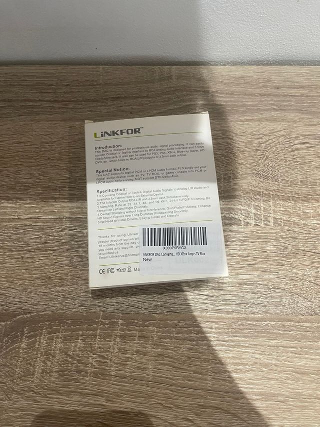 Convertitore digitale-analogico LINKFOR