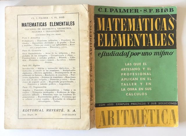 Matemáticas Elementales Aritmética, Geometría