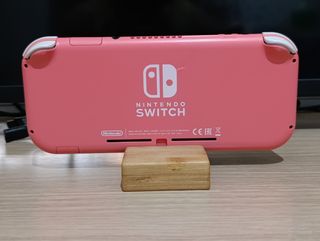 Switch Lite Rosa + Animal Crossing + Mario + Zelda