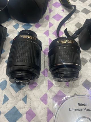 Nikon D3100 + 2 objetivos