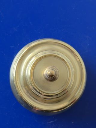 Cofanetto con Coperchio Vintage in Ottone