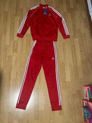 Chándal Adidas rojo