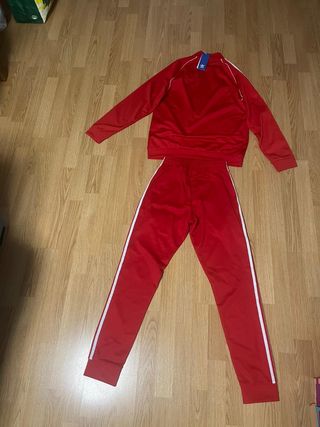 Chándal Adidas rojo