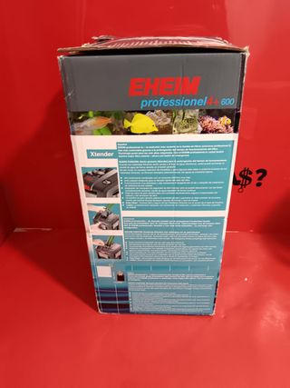 Filtro acuario Eheim Prof. 4+ 600 Xtender