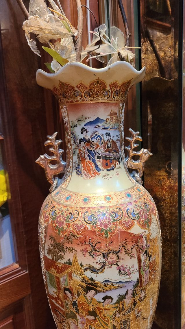 Jarrón oriental Vintage Decorativo