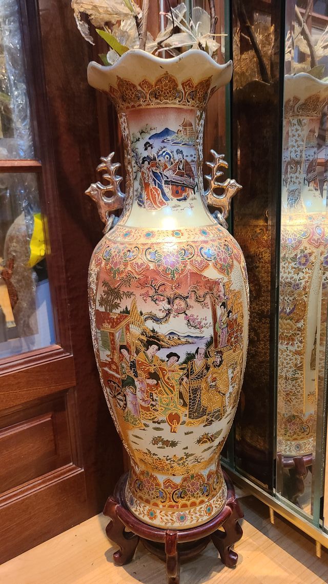 Jarrón oriental Vintage Decorativo