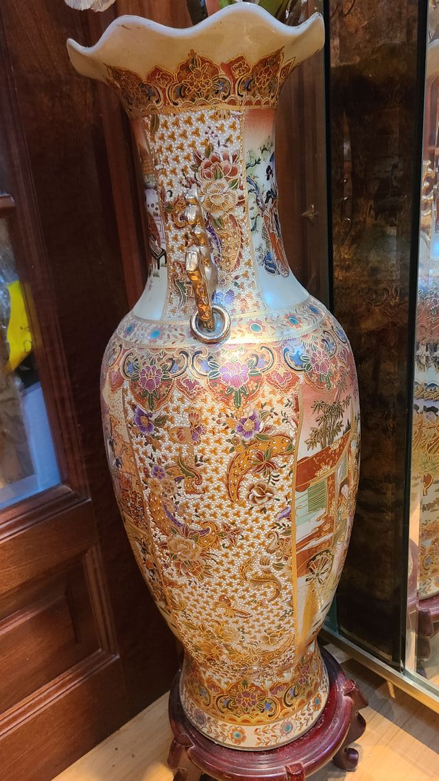 Jarrón oriental Vintage Decorativo