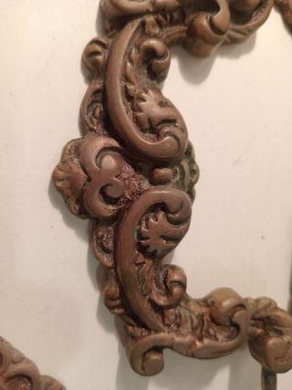 Tiradores antiguos de bronce