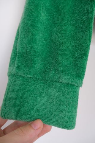 Chaqueta Fila vintage verde y blanca - Talla S