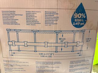 Piscina Bestway Steel Pro Max 3.66m
