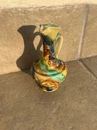 Jarrita cerámica multicolor