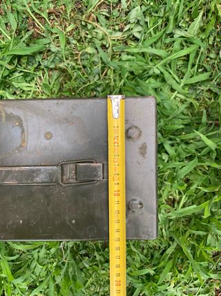 3 cartucciere metalliche a chiusura ermetica