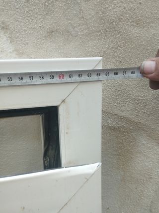 Ventana aluminio blanca climali