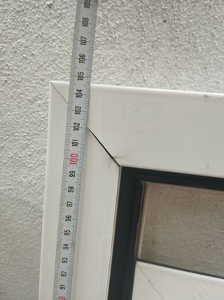 Ventana aluminio blanca climali