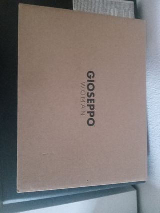 Sandalias Goseppo marrón-rosa, talla 39