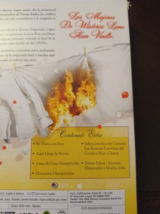 Mujeres Desesperadas - Temporada 3 DVD